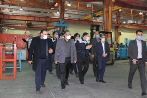 بازدید معاون محترم وزیر صنعت و هیات همراه از شرکت ایران ترانسفو ری